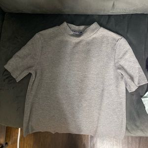 Zara short sleeve sweater